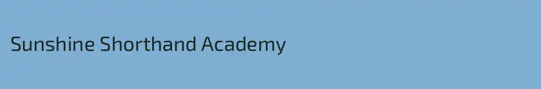 Sunshine Shorthand Academy